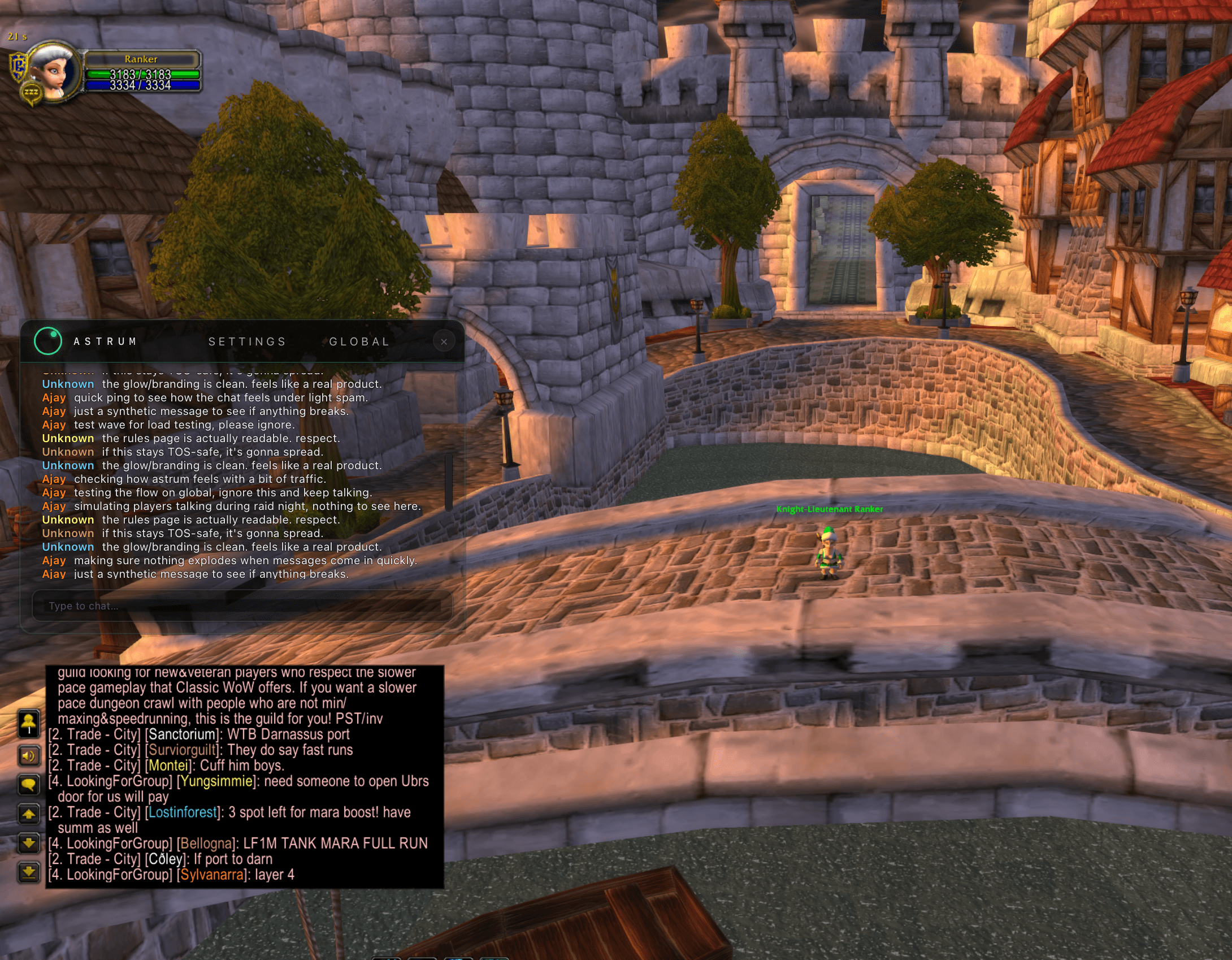 Astrum overlay on Windows